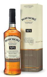150 00 170 00 BOWMORE LEGEND whisky single malt z wyspy Islay, dojrzewająca w beczkach po bourbonie o aromacie dymu torfowego, cytrusów i miodu.