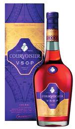 25 69 COURVOISIER VS COGNAC Cognac francuski francuski koniak, leżakowany w dębowych beczkach, elegancki i harmonijny o owocowym aromacie i smaku świeżych owoców, z wyjątkowym