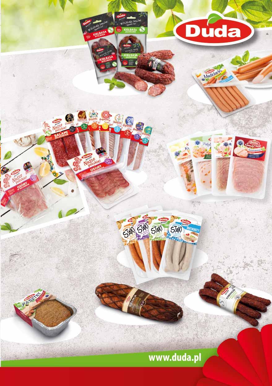 KIEŁBASA MYŚLIWSKA, JAŁOWCOWA 150 G 49912124 4 89 z VAT 5.14 WĘDLINA PLASTROWANA i gramatury 19418433 3 99 z VAT 4.19 PARÓWKI WIEPRZOWE MEDIOLANKI 180 G 60523164 2 49 z VAT 2.