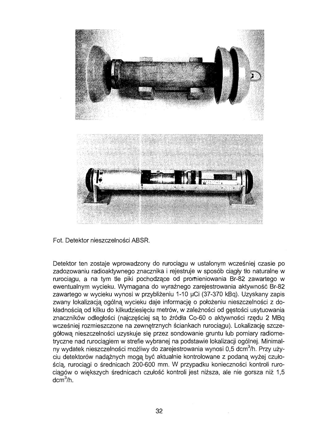 Fot. Detektor nieszczelności ABSR.