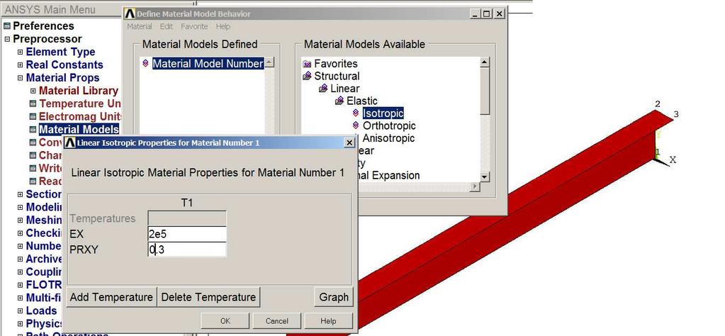 Preprocessor>Modeling>Operate>Extrude>Lines>Along