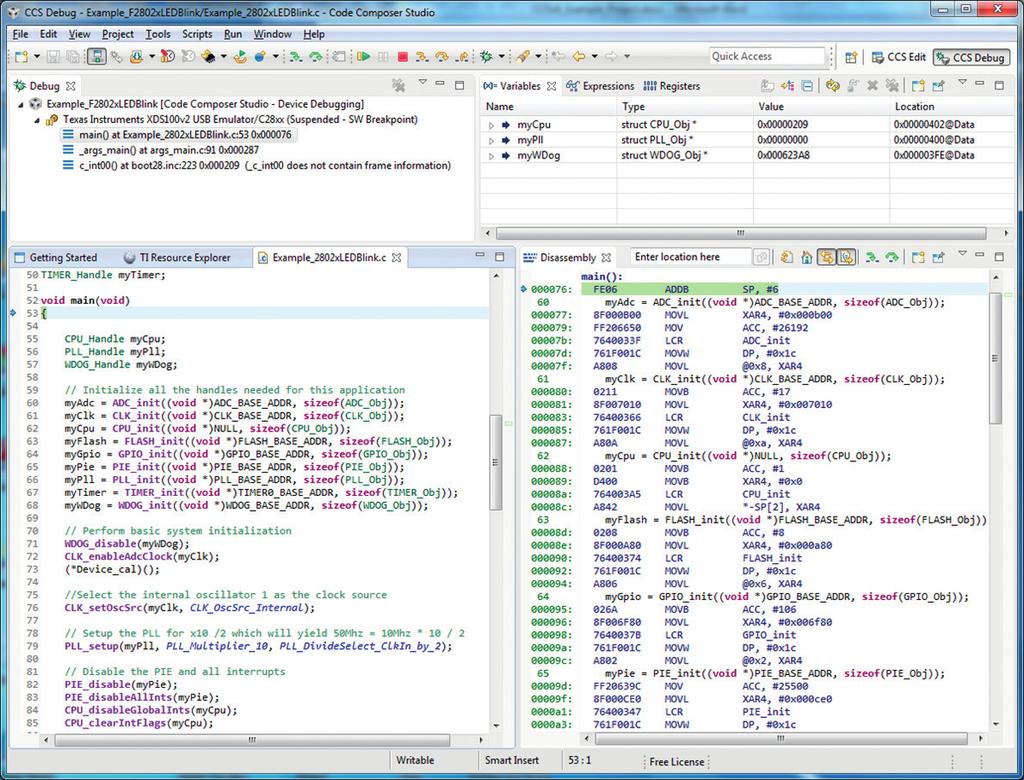 24. Rozwiń listę Compiler version i wybierz najnowszą wersję a następnie kliknij OK. 25. W oknie Project Explorer kliknij prawym klawiszem Properties Include Options. 26.