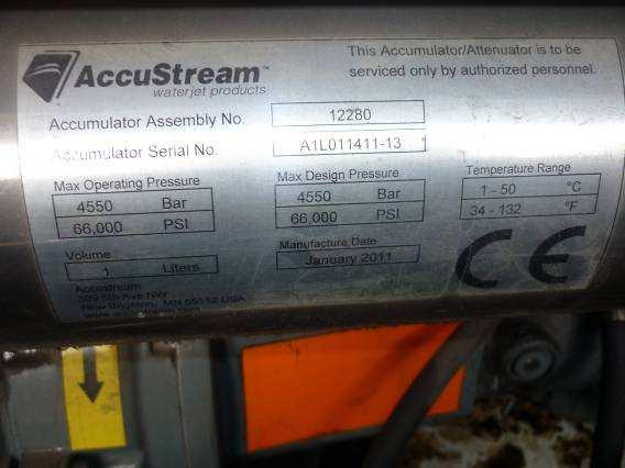 wycenianej pompy AccuStream typ A6030 Zdjęcie