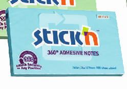 54K030M ó³ty pastel 76 x 76 mm 90 kartek 3,64 4,48 54K070M ó³ty neon linie