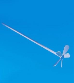 Eement mieszający 90x5[] (całkowita ługość trzonka 350[]). Dane tecniczne 50 L 0,8 Nm 85 W 230V/50Hz Mieszała mecaniczne są nowoczesnymi urzązeniami przeznaczonymivo mieszania cieczy. Nr kat. 6.0.06 Mieszała mecaniczne R50 Mieszało R50 to uniwersane, wytrzymałe mieszało przeznaczone o mieszania cieczy o objętości o 00[] w oniesieniu o epkości woy.
