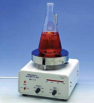maksymana: 200 rpm (a pełnyc obrotów) - zmiana prękości: co około 0 rpm - waga:.4 kg - ucwyt na mieszało o śrenicy 8 (ucwyty na inne śrenice mieszaeł ostępne na zamówienie) - wymiary: szer. x gł.