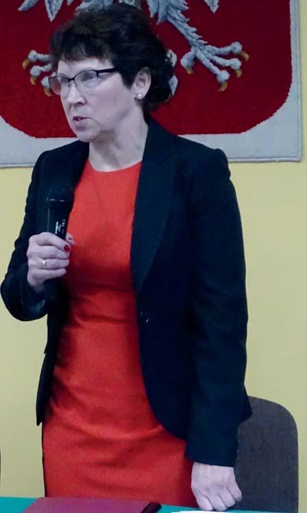 SAMORZĄD Głos Raciąża nr 12/2018 3 i radnych, Teresa Muchyńska przewodniczącą towaniu najlepszych rozwiązań na rzecz naszej gminy.