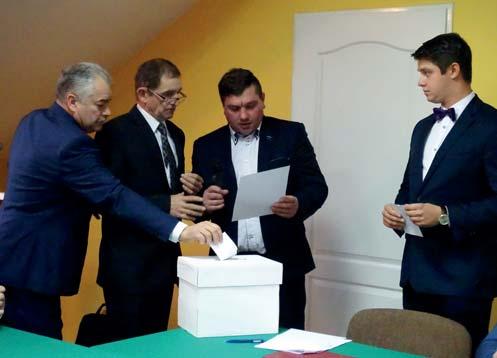nadzorem komisji skrótacyjnej Po wyborze na