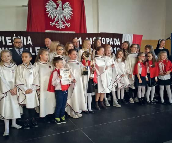 Wśród scholi prezentujących swoje umiejętności wokalne były grupy ze Starego Gralewa, Dobrzynia nad Wisłą, Glinojecka, Gostynina,