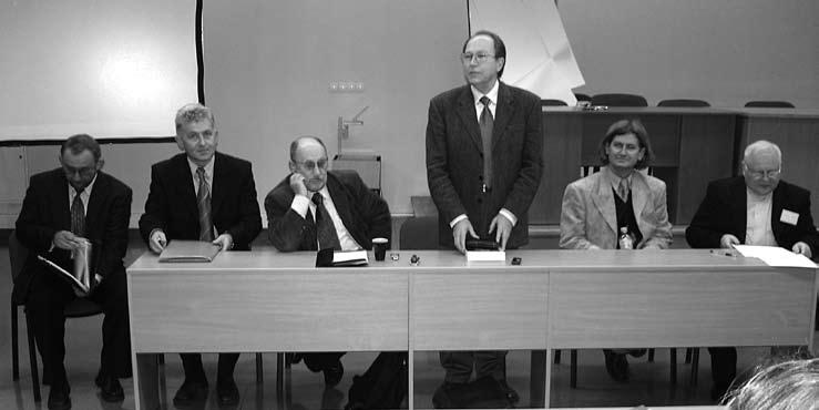 Od lewej: Marek Rembierz, Krzysztof Śleziński, Andrzej Kołakowski, Stanisław Pieróg, Adam Workowski i Stanisław Janeczek (fot.