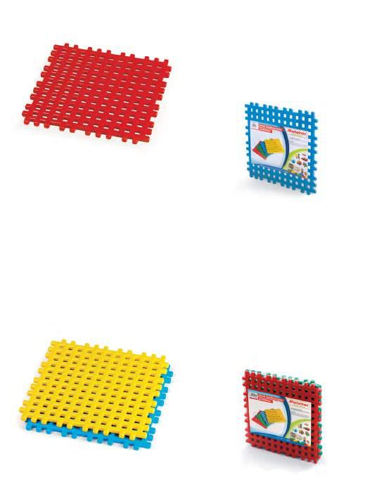 Waffle blocks base 4 B: 901 069 : 36,5 cm, : 36,5 cm, : 3 cm Podstawa 2 / Waffle blocks -