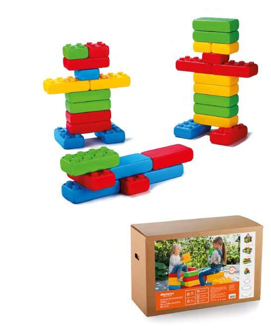Klocki budowlane cegł / Building blocks bricks 1 estaw / set