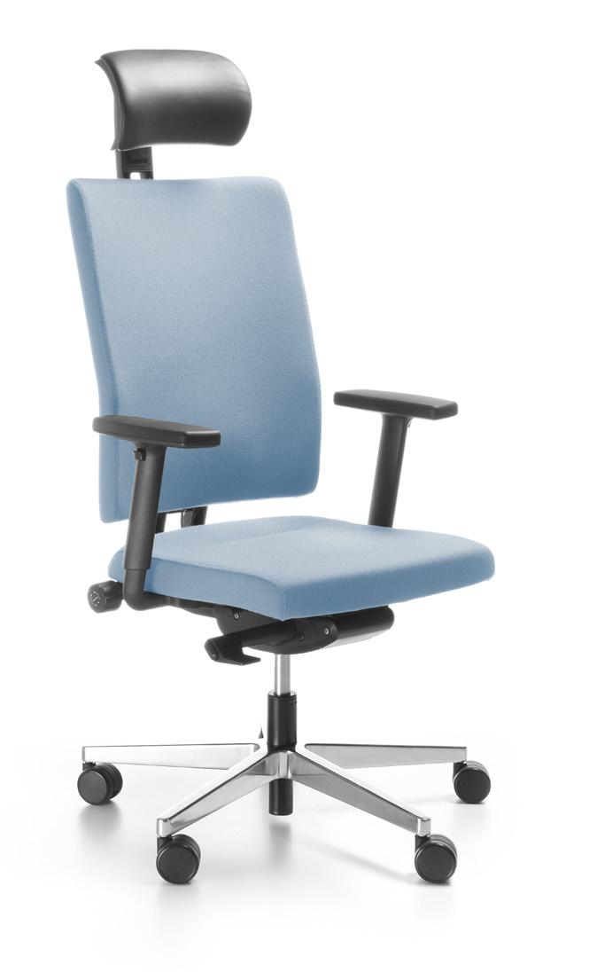 ergonomic chair eco friendly Die Kopfstütze passt sich perfekt an die Form des