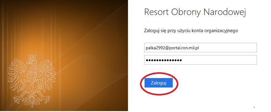 Dostęp do strony logowania realizowany jest po wprowadzeniu następującego adresu www: Po wprowadzeniu powyższego adresu i wciśnięciu przycisku <ENTER> pojawi się strona logowania posiadająca postać