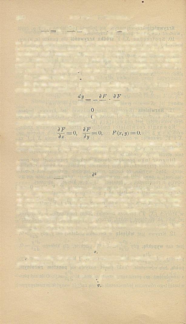 10 0 Dział pierwszy. Matematyka. d3v n d y _ n c f y _ n rft+1 d x 3 * rfr* -;' ' ', J dx* 4 ^ to badany punkt tylko w tedy jest punktem zwrotnym, gd y k jest liczbą p a r z y s t ą.