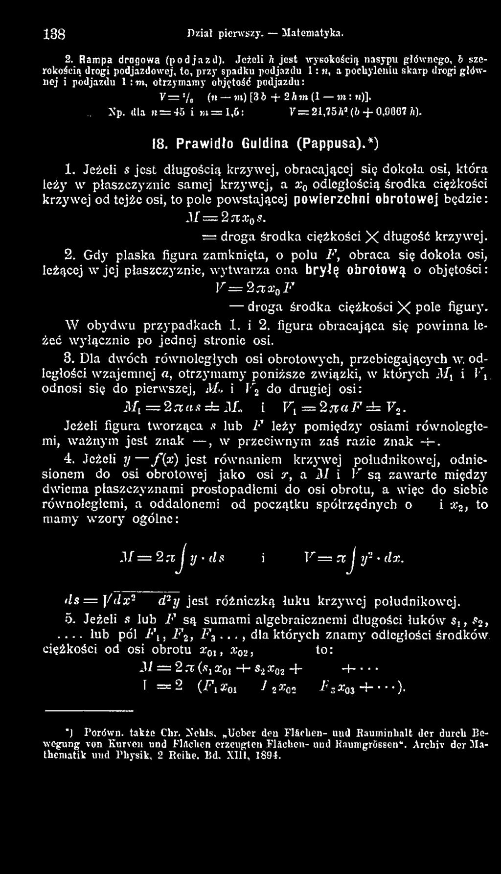 obrotow ej będzie: M = 2 