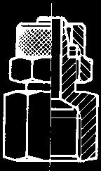 Przyłącze proste, gwint zewnętrzny Przyłącze proste, gwint wewnętrzny C 1/C węża MW-2356001 5/3 M5 MW-2356002 6/4 M6