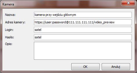 52 ACCO Soft SATEL Gdy zdefiniujesz parametry dodawanego przejścia i klikniesz na przycisk OK, na mapie wyświetli się symbol przejścia.