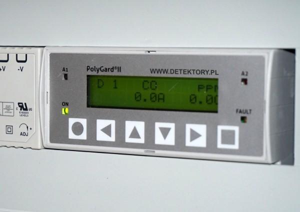 Poziom gazu Rodzaj pomiaru Próg alarmowy detektorów Rodzaj alarmu Reakcja urządzeń wykonawczych 100ppm (średnia ważona AV) PRÓG 1 alarm optyczny I stopnia opuszczenie pomieszczeń przez pracowników