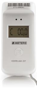 Podzielnik kosztów HYDROCLIMA EXT EXT zdalny czujnik temperatury rejestracja średniej temperatury otoczenia komunikacja radiowa w protokole Wireless MBUS (PNEN 13757) rejestracja przedziałów temp.
