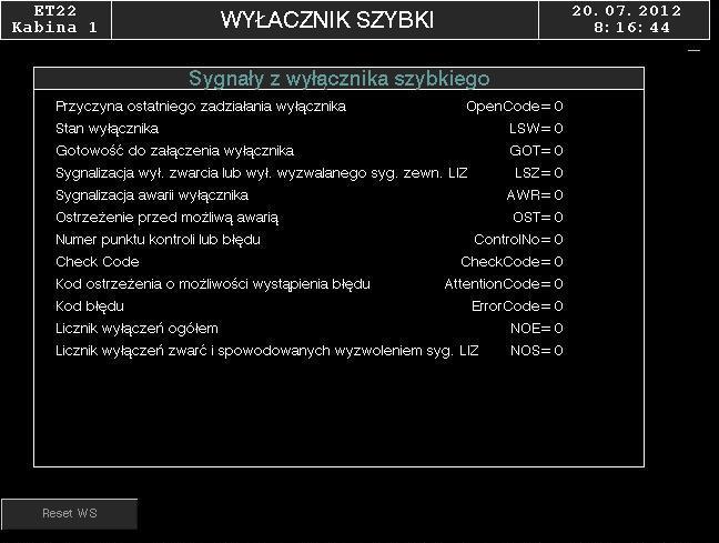 Rysunek 29 Okno diagnostyki i