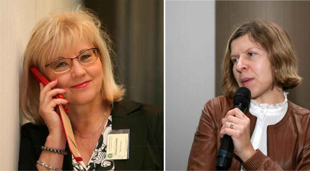 Jolanta Kaleta prowadząca dyskusję ; Lidia Wyszomirska (Ministerstwo Budownictwa i Infrastruktury) Grażyna Semeniuk; Aneta Seremet Dyskusję Jolanta Kaleta kończyła słowami: myślę, że wszystkiego nie