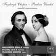 DUX 1148 cena: 19.99 zł Fryderyk Chopin Pauline Viardot amitié amoureuse Fryderk Chopin/Luigi Bordese Beau rossignol (Op. 17 No.4 & No.1); L inondation (Op.7 No.3); Les traineau (Op.59 No.1 & Op.