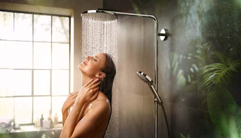 hansgrohe Raindance Select S z PowderRain NOWOŚĆ Łagodne odprężenie