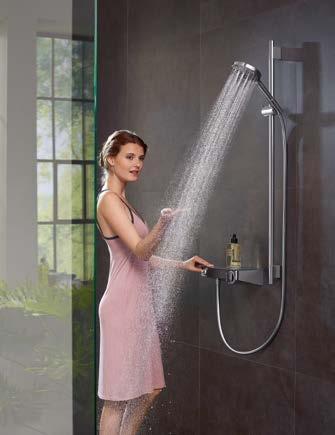 4 hansgrohe Produkt Relaksująca, delikatna przyjemność prysznica z PowderRain.