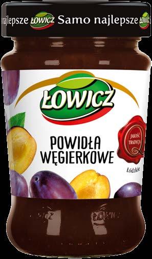 kolor. Posyp cukrem pudrem. Smacznego! Powidła węgierkowe Łowicz 290 g 13,76 zł/1 kg facebook.com/psh.