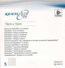 Acticoat Flex 3 Wygodny, jednowarstwowy opatrunek wskazany do opatrywania ran złożonych i trudnych do opatrzenia.