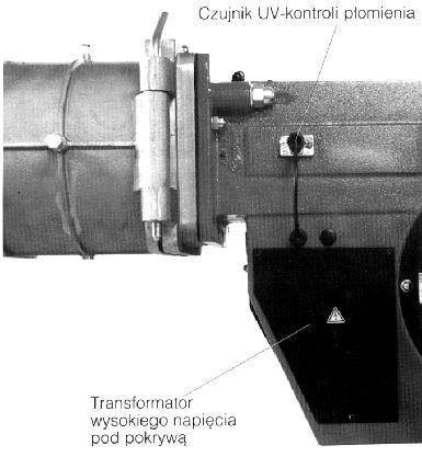 Nie istnieje mo liwoœæ, aby sygna³ o istnieniu p³omienia byt nieprawdziwy, gdy przy spiêciu pomiêdzy elektrod¹ a palnikiem nie funkcjonuje ju efekt prostownika.
