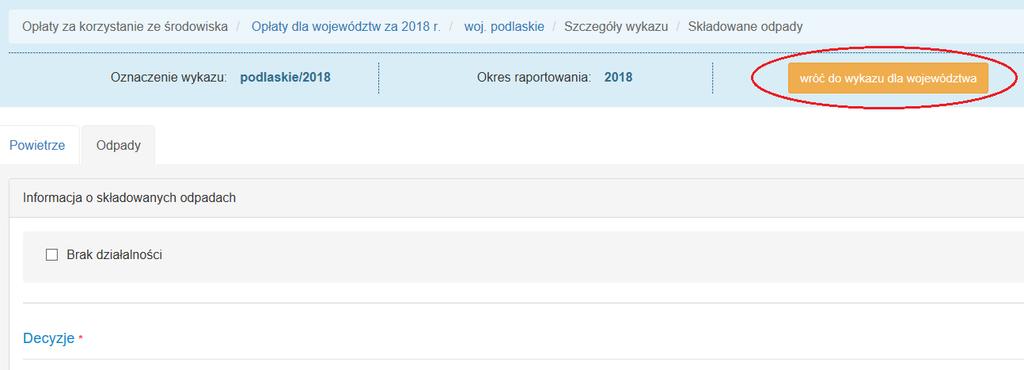 W takim przypadku podczas próby zapisu pojawi się komunikat o błędach, a