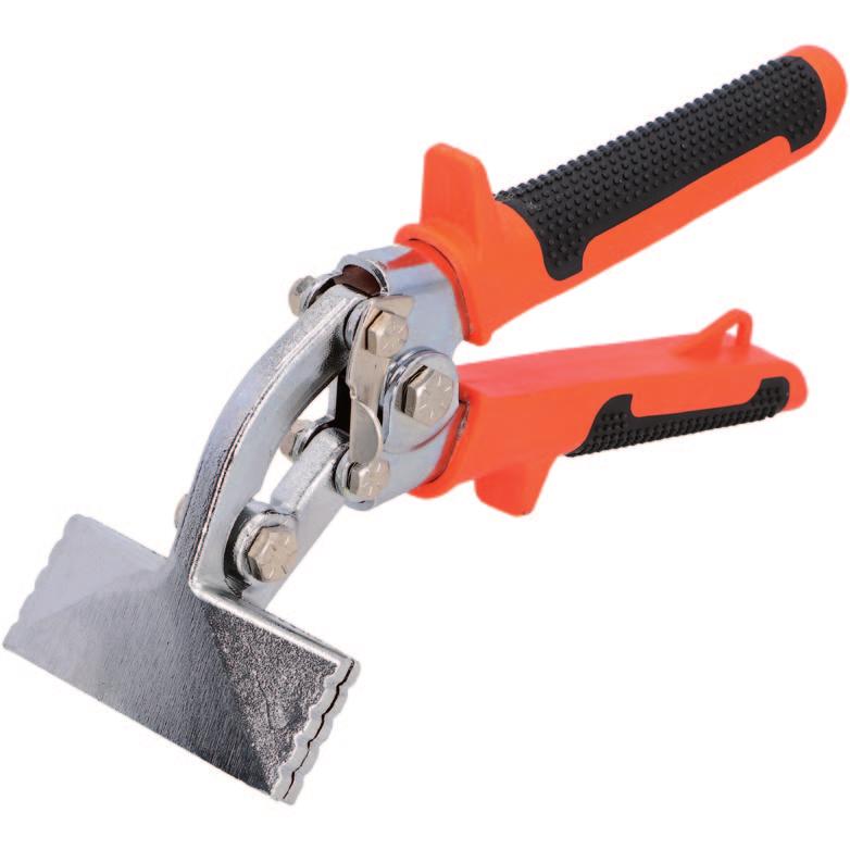 8185 150 8187 Szczypce do kształtowania profili aluminiowych odgięte 75 mm Szczypce odgięte do kształtowania