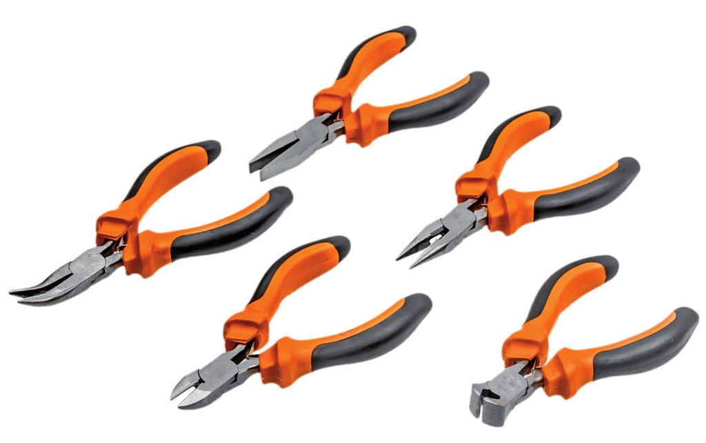 1522 Szczypce półokrągłe mini 873 Szczypce półokrągłe mini 4" mini long nose pliers Flachrundzange mini Щипцы с полукруглыми губками мини Клещи с полукръгли челюсти мини Půlkulaté kleště mini Щипці