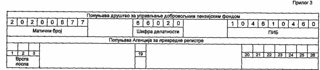 Ha3w~ AD ZA UPRAVW.OOB.PENZI.FONDOM DELTA GENERAL - ---- - --- Cwurure BOGRAD, MlLENTlJA POPOVlCA 78 MBBEWTAJ 0 TOKOBMMA rotobhhe A. TOKOBM rotobhhe 3 IlOCnOBHYIX AMMBHOCTH.