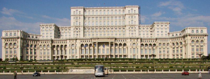 Budynek Rumuńskiego parlamentu jest