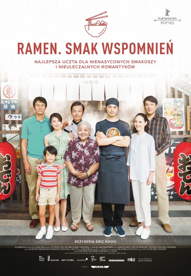 przedstawia prezentowany w sekcji Kino Kulinarne na Berlinale 2018 film RAMEN. SMAK WSPOMNIEŃ Aurora Films Sp. z o.o. ul. Radziwie 7 lok. U08 01-164 Warszawa PR & MARKETING Agnieszka Zając tel.