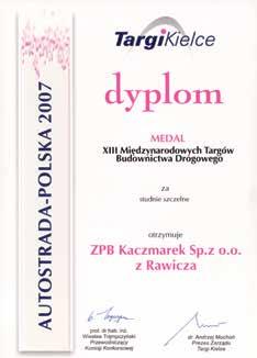 produktów w tym o dwie studnie o średnicach 2000 i 2500 mm.