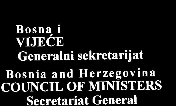 godine PARLAMENTARNA SKUPSTINA BiH %tt bd- - Zastupniiki dom - SARAJEVO PREDMET: Odgovor na zastupnidko pitanje - dostavlja se Vije6e ministara Bosne i Hercegovine, na 78. sjednici odrzanoj 30.
