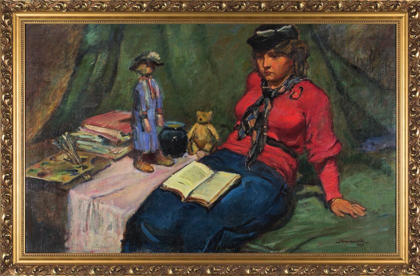 30. Eugeniusz ARcT (1899-1974) PeJZAż Olej, tektura, 38,2 x 59,6 cm, niesygn. 7.000,- 31.