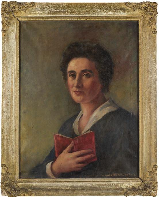 32. Wanda bobrowska (1889-1971) POrtret róży LUKSeMBUrG
