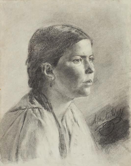 ,5 cm, sygn. p.d.: A. Karpiński. 2.500,- W latach 1891-99 studiował w krakowskiej Szkole Sztuk Pięknych u Floriana Cynka, izydora Jabłońskiego, Wincentego Łuszczkiewicza i Leona Wyczółkowskiego.
