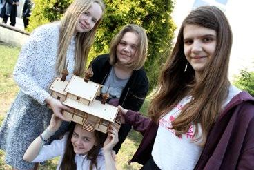 Wyjazd projektowy 20-23 września zespół uczniów naszej szkoły (uczennice klasy VII Olesia Butkiewicz, Joanna