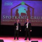 Józef Tomiak i Dyrektor GOK Piotr Barski, doceniając trud i zaangażowanie włożone w przygotowanie