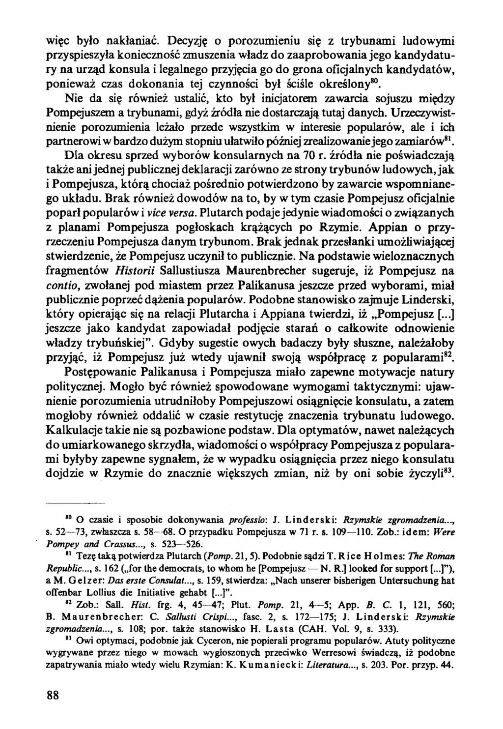 więc było nakłaniać.