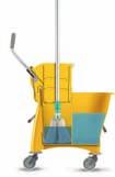 Double bucket Removable hermetic central divider The back drain-plug avoids
