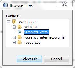 3.2. Podanie nazwy pliku index1 w polu File Name w
