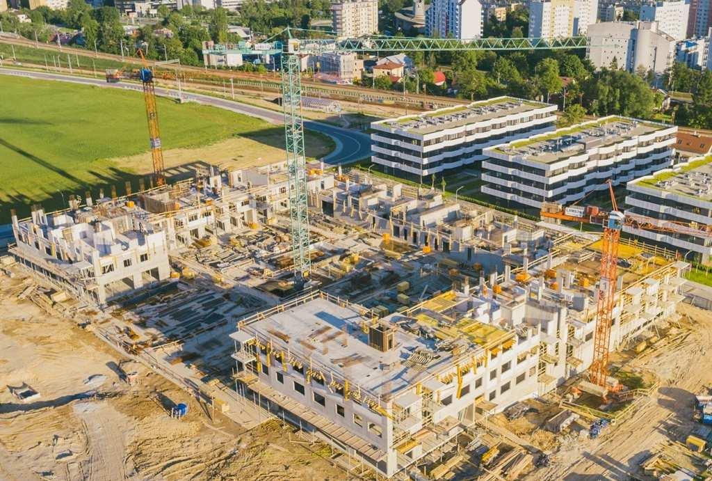 Osiedle mieszkaniowe "Mieszkaj w Mieście" etap 02 Kraków Bronowice Budowa Zespołu budynków mieszkalnych