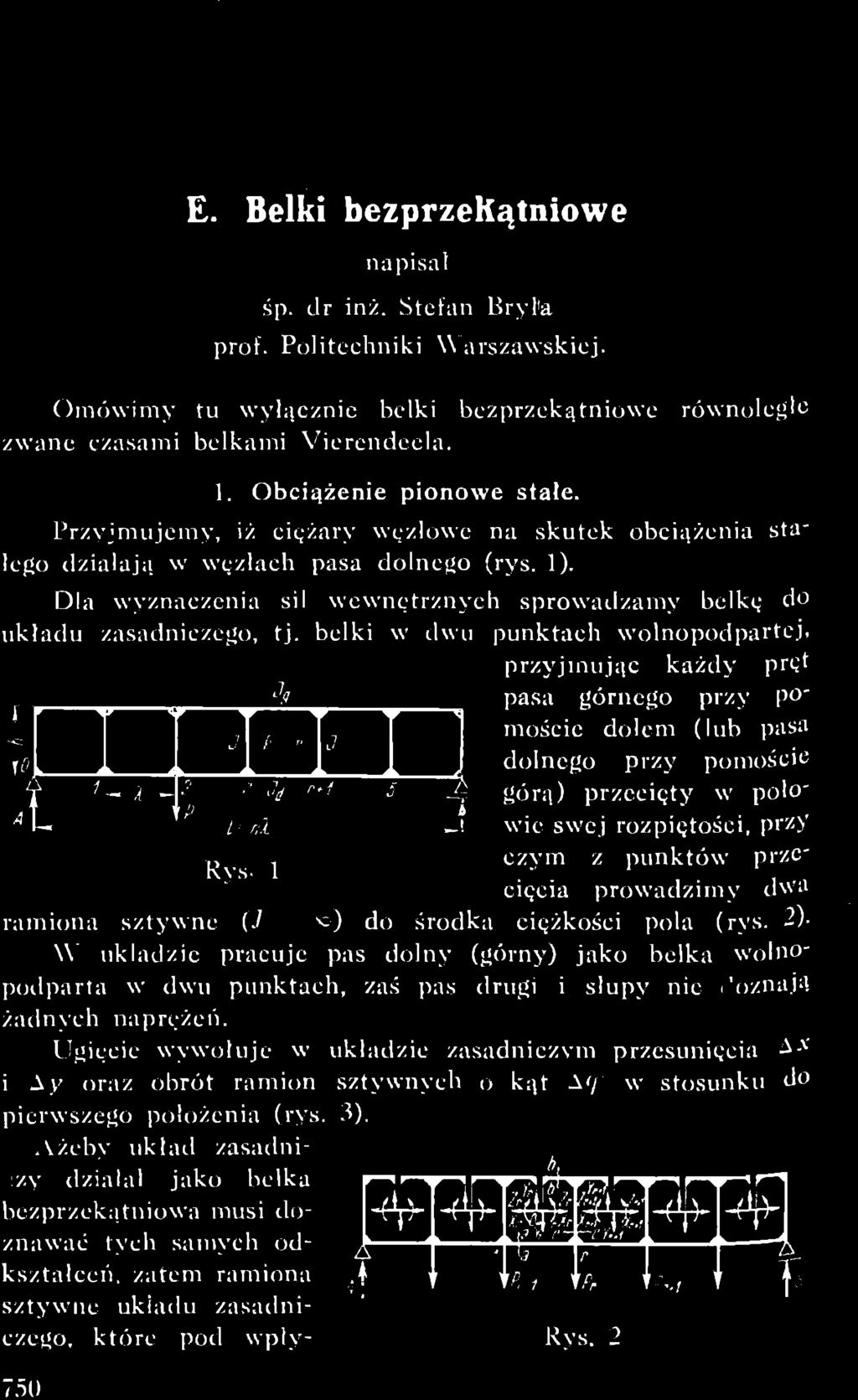 sztywnych o kąt A<p w stosunku do pierwszego